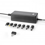 Nedis Universal AC Power Adapter | 36 W | 5 - 24 V DC | 1.80 m | 2.4 - 3.0 A | 7 plug(s) | Black Nedis Universal AC Power Adapter | 36 W | 5 - 24 V DC | 1.80 m | 2.4 - 3.0 A | 7 plug(s) | Black