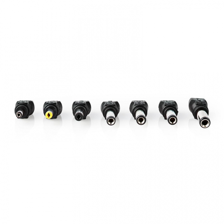 Nedis Universal AC Power Adapter | 36 W | 5 - 24 V DC | 1.80 m | 2.4 - 3.0 A | 7 plug(s) | Black Nedis Universal AC Power Adapter | 36 W | 5 - 24 V DC | 1.80 m | 2.4 - 3.0 A | 7 plug(s) | Black