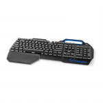 Nedis Wired Gaming Keyboard | USB | Mechanical Keys | RGB | US International | US Layout | USB Powered | Power cable length: 1.70 m | Gaming