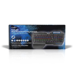 Nedis Wired Gaming Keyboard | USB | Mechanical Keys | RGB | Nordic | ND Layout | USB Powered | Power cable length: 1.70 m | Gaming