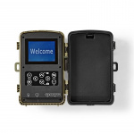 Nedis Wildlife Camera | 1080p@30fps | 24.0 MPixel | 5 MPixel CMOS | IP66 | Black No-Glow IR | Night vision | Viewing angle: 90 ° | Motion sensor | Detection angle: 120 ° | Detection range: 20.0 m | Screen size: 2.4 