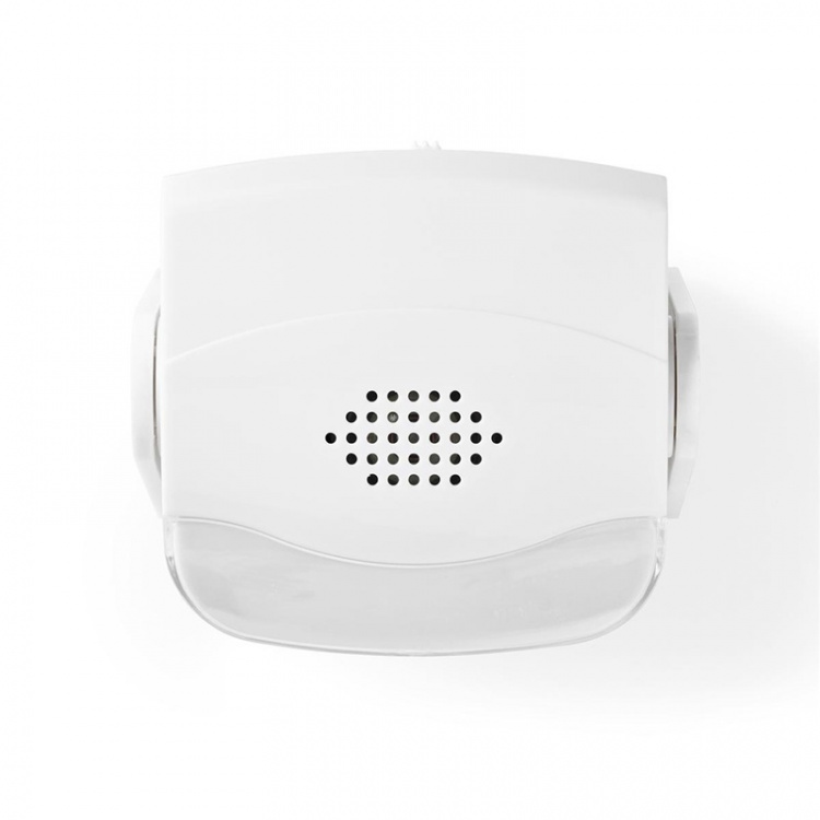 Nedis Motion Detection Alarm | Battery Powered | 3x AAA/LR03 | 80 dB | Detector range: 1.10 m | Detector angle: 10 ° | Ceiling / Wall | White Nedis Motion Detection Alarm | Battery Powered | 3x AAA/LR03 | 80 dB | Detector range: 1.10 m | Detector angle: 10 ° | Ceiling / Wall | White