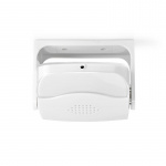 Nedis Motion Detection Alarm | Battery Powered | 3x AAA/LR03 | 80 dB | Detector range: 1.10 m | Detector angle: 10 ° | Ceiling / Wall | White Nedis Motion Detection Alarm | Battery Powered | 3x AAA/LR03 | 80 dB | Detector range: 1.10 m | Detector angle: 10 ° | Ceiling / Wall | White