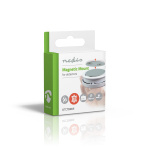 Nedis Detector Mount | Diameter: 39.4 mm | Adhesive Tape | Silver Nedis Detector Mount | Diameter: 39.4 mm | Adhesive Tape | Silver