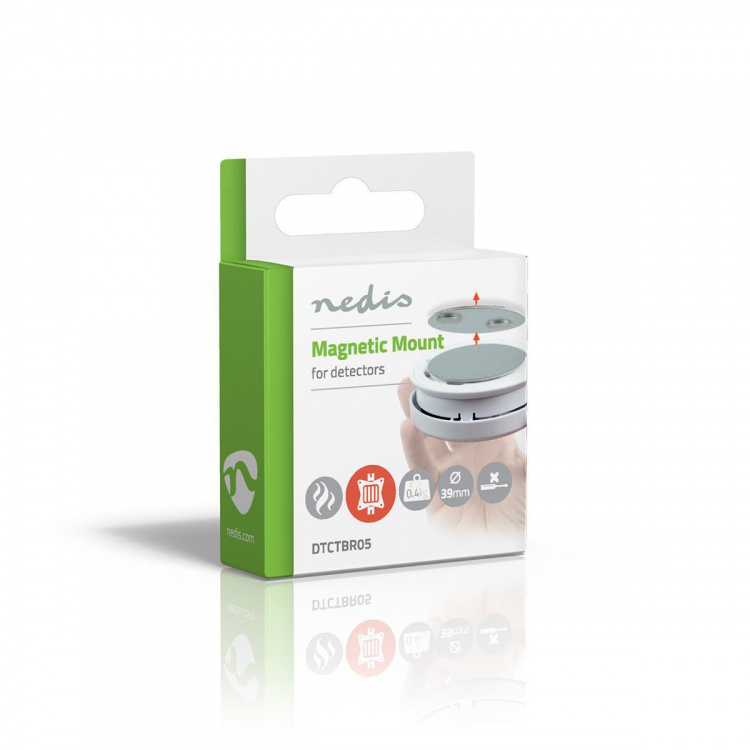 Nedis Detector Mount | Diameter: 39.4 mm | Adhesive Tape | Silver Nedis Detector Mount | Diameter: 39.4 mm | Adhesive Tape | Silver