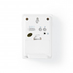 Nedis Wireless Doorbell Set | Battery Powered | 3 V DC | 1x CR2032 | Volume: 80 dB | Signal range: 300 m | IP44 | 36 Melodies | 1 Receiver | White Nedis Wireless Doorbell Set | Battery Powered | 3 V DC | 1x CR2032 | Volume: 80 dB | Signal range: 300 m | IP44 | 36 Melodies | 1 Receiver | White