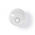 Nedis Wireless Doorbell Set | Mains Powered | 220 - 240 V AC 50 Hz | 1x CR2032 | Volume: 80 dB | Signal range: 300 m | IP44 | Adjustable volume | 36 Melodies | 2 Receivers | White