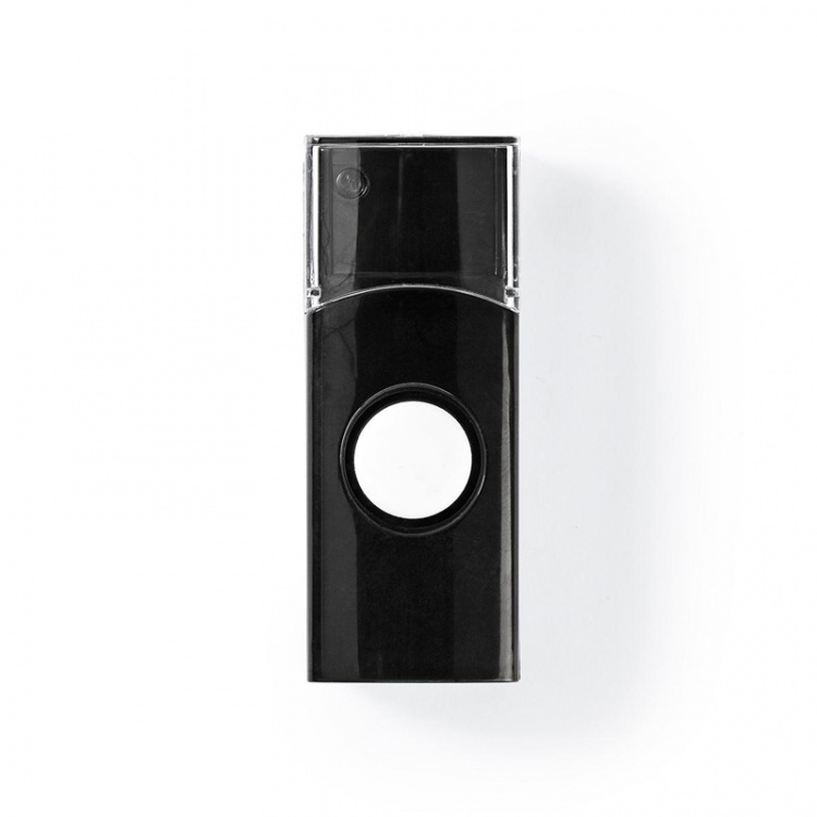 Nedis Wireless Doorbell Set | Mains Powered | 220 - 240 V AC 50 Hz | 1x CR2032 | Volume: 80 dB | Signal range: 300 m | IP44 | Adjustable volume | 36 Melodies | 1 Receiver | Black Nedis Wireless Doorbell Set | Mains Powered | 220 - 240 V AC 50 Hz | 1x CR2032 | Volume: 80 dB | Signal range: 300 m | IP44 | Adjustable volume | 36 Melodies | 1 Receiver | Black