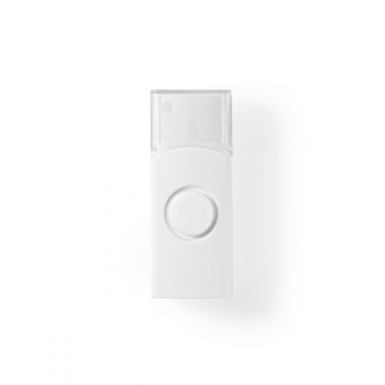 Nedis Wireless Doorbell Set | Mains Powered | 220 - 240 V AC 50 Hz | 1x CR2032 | Volume: 80 dB | Signal range: 300 m | IP44 | Adjustable volume | 36 Melodies | 1 Receiver | White Nedis Wireless Doorbell Set | Mains Powered | 220 - 240 V AC 50 Hz | 1x CR2032 | Volume: 80 dB | Signal range: 300 m | IP44 | Adjustable volume | 36 Melodies | 1 Receiver | White