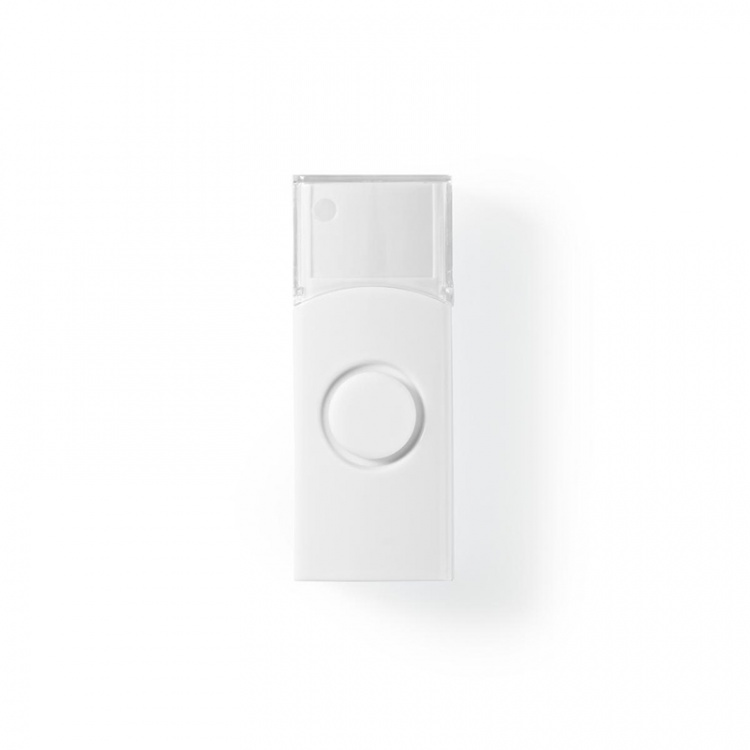 Nedis Wireless Doorbell Set | Mains Powered | 220 - 240 V AC 50 Hz | 1x CR2032 | Volume: 80 dB | Signal range: 300 m | IP44 | Adjustable volume | 36 Melodies | 1 Receiver | White Nedis Wireless Doorbell Set | Mains Powered | 220 - 240 V AC 50 Hz | 1x CR2032 | Volume: 80 dB | Signal range: 300 m | IP44 | Adjustable volume | 36 Melodies | 1 Receiver | White