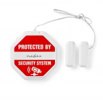 Nedis Doorstep Window Alarm | Battery Powered | 2x CR2032 | 85 dB | White Nedis Doorstep Window Alarm | Battery Powered | 2x CR2032 | 85 dB | White