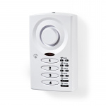 Nedis Doorstep Window Alarm | Battery Powered | 3x AAA/LR03 | 85 dB | White