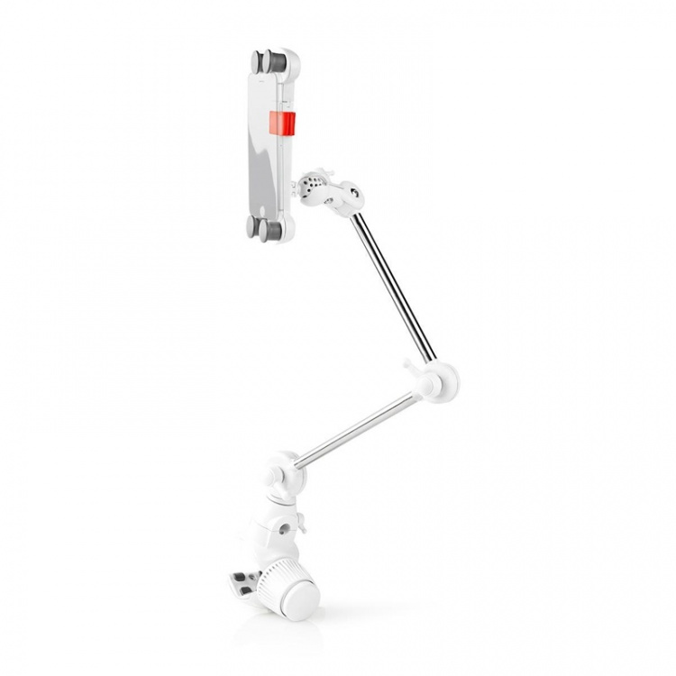Nedis Tablet Stand | Universal | Interactive | Metal / White Nedis Tablet Stand | Universal | Interactive | Metal / White