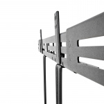 Nedis Soundbar Mount | Compatible with: Universal | Attached to the TV | 10 kg | Depth Adjustment | Steel | Black