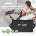 Nedis IR Remote Control Extender | Signal range: 7.0 m | 3 Devices | ABS | Black