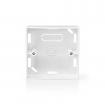 Nedis Back Box | Accessory for: WIFIWC10WT / WIFIWS10WT / WIFIWS20WT | Surface Mounted | White