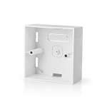 Nedis Back Box | Accessory for: WIFIWC10WT / WIFIWS10WT / WIFIWS20WT | Surface Mounted | White