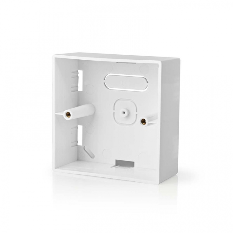 Nedis Back Box | Accessory for: WIFIWC10WT / WIFIWS10WT / WIFIWS20WT | Surface Mounted | White
