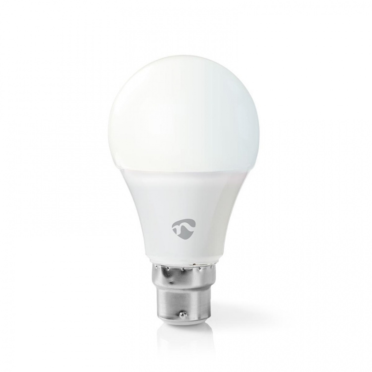 Nedis SmartLife LED Bulb | Wi-Fi | B22 | 800 lm | 9 W | Warm White | 2700 K | Android™ / IOS | A60 | 1 pcs