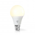 Nedis SmartLife LED Bulb | Wi-Fi | B22 | 800 lm | 9 W | Warm White | 2700 K | Android™ / IOS | A60 | 1 pcs