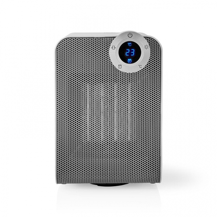 Nedis SmartLife Fan Heater | 1800 W | 3 Heat Settings | Oscillation | Display | 15 - 35 °C | Android™ / IOS | White