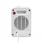Nedis SmartLife Fan Heater | 1800 W | 3 Heat Settings | Oscillation | Display | 15 - 35 °C | Android™ / IOS | White