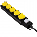 LogiLink Grenuttag 5-vägs Utomhusbruk m