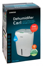 Carl - Avfuktare och luftrenare H11 HEPA-filter, 120m2, Wifi, 46 dB, timer, 2 hastigheter
