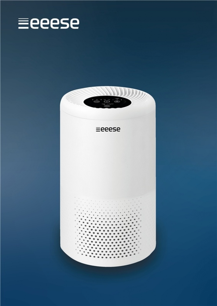 Freia - luftrenare, HEPA-filter, UV-C-ljus, 15m2, 4 hastigheter, timer