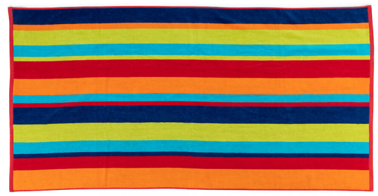 Lord Nelson VICTORY Beach Towel Multi, 80x160 cm, 500 g/m²