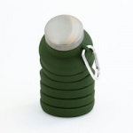 Orrefors Hunting Vattenflaska Silikon, Mörkgrön, 500 ml Orrefors Hunting Vattenflaska Silikon, Mörkgrön, 500 ml