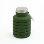 Orrefors Hunting Vattenflaska Silikon, Mörkgrön, 500 ml Orrefors Hunting Vattenflaska Silikon, Mörkgrön, 500 ml