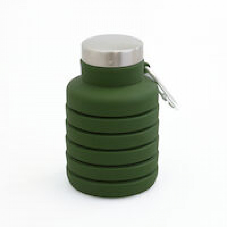 Orrefors Hunting Vattenflaska Silikon, Mörkgrön, 500 ml Orrefors Hunting Vattenflaska Silikon, Mörkgrön, 500 ml