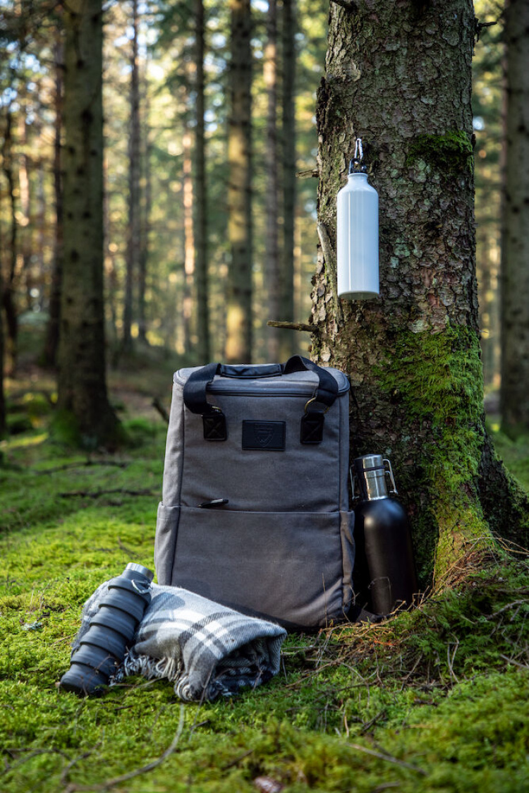 Orrefors Hunting Aluminiumflaska, Turkos