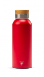 <span>Thermos bottle with bamboo lid from Orrefors Hunting. A stainless steel bottle with a double wall on the inside to keep both cold and warm for a longer period of time. Six different colors to choose from so you can match your favorite color. Our the