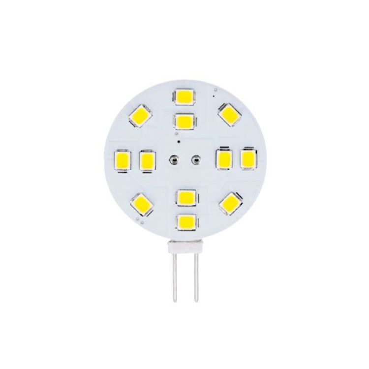 Forever Light LED lamp G4, Round, 2W, 12V, 6000k, 180lm Forever Light LED lamp G4, Round, 2W, 12V, 6000k, 180lm