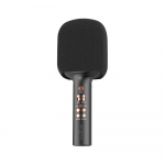 Maxlife MXBM-600 - Wireless Karaoke Microphone with Built-in Speaker, Black