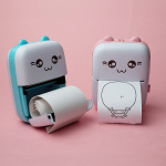 Maxlife MXTP-100 Thermal Printer - Portable Mini Printer with Bluetooth, Pink 