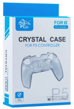 Silicone grip Crystal case for PS5 control, transparent Silicone grip Crystal case for PS5 control, transparent