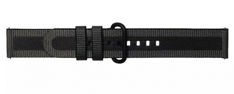 Strap Studio Textile Watch Band Active 20mm, Black Strap Studio Textile Watch Band Active 20mm, Black