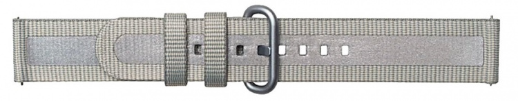 Strap Studio Textile Watch Band Active 20mm, Gray Strap Studio Textile Watch Band Active 20mm, Gray