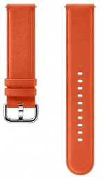 Samsung Leather wristband for Galaxy Watch, Orange Samsung Leather wristband for Galaxy Watch, Orange