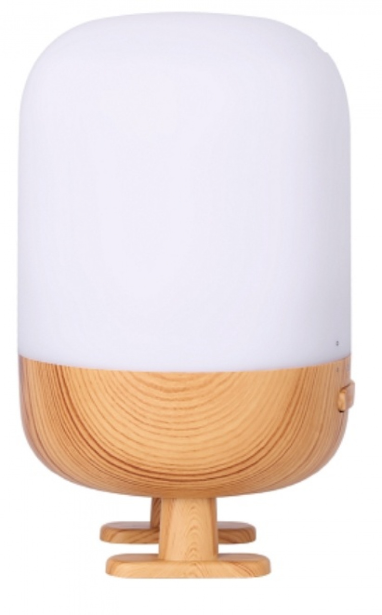 Humidifier with speaker and lamp, Light wood design Humidifier with speaker and lamp, Light wood design