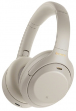 Sony WH-1000XM4 Noise Canceling Wireless Headphones, Silver Sony WH-1000XM4 Noise Canceling Wireless Headphones, Silver
