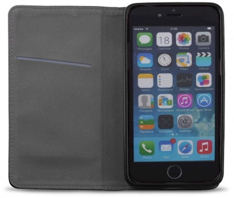 Smart case with magnetic closure for iPhone 13 Pro, Black Smart case with magnetic closure for iPhone 13 Pro, Black