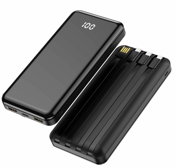 Forever TB-411 Power bank with cables, 10,000 mAh Forever TB-411 Power bank with cables, 10,000 mAh