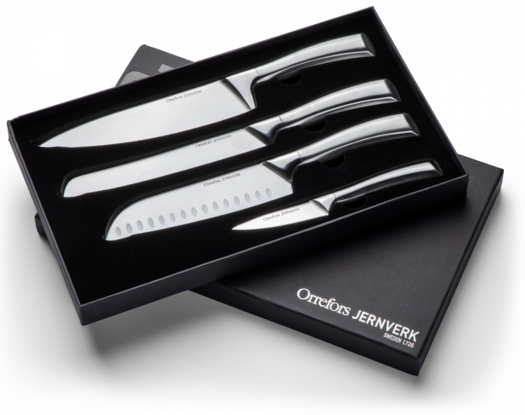 Orrefors Jernverk 4-pack knives, Steel