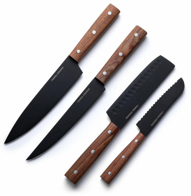 Orrefors Jernverk, Knife Set Ash Wood, 4-Pack Orrefors Jernverk, Knife Set Ash Wood, 4-Pack