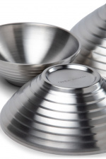 Orrefors Jernverk Skål Stainless Dubbelvägg 3-pack