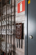 Kosta Linnewäfveri Fire blanket Suede, Black Kosta Linnewäfveri Fire blanket Suede, Black